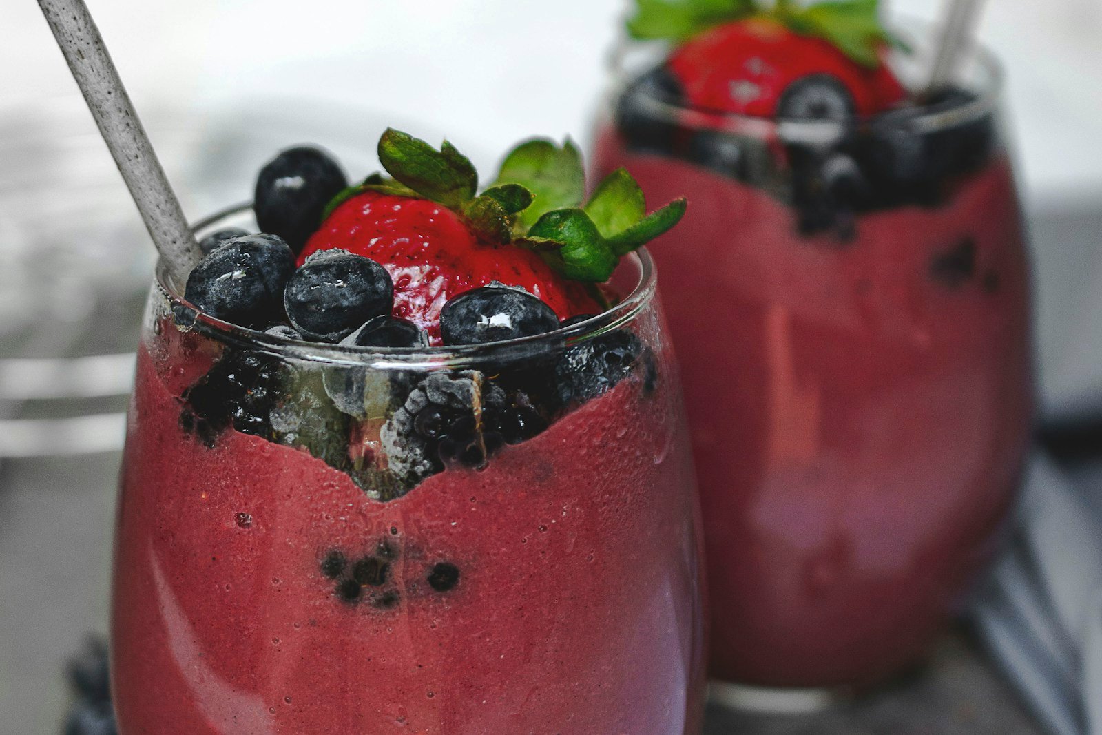 Berry fruit smoothies