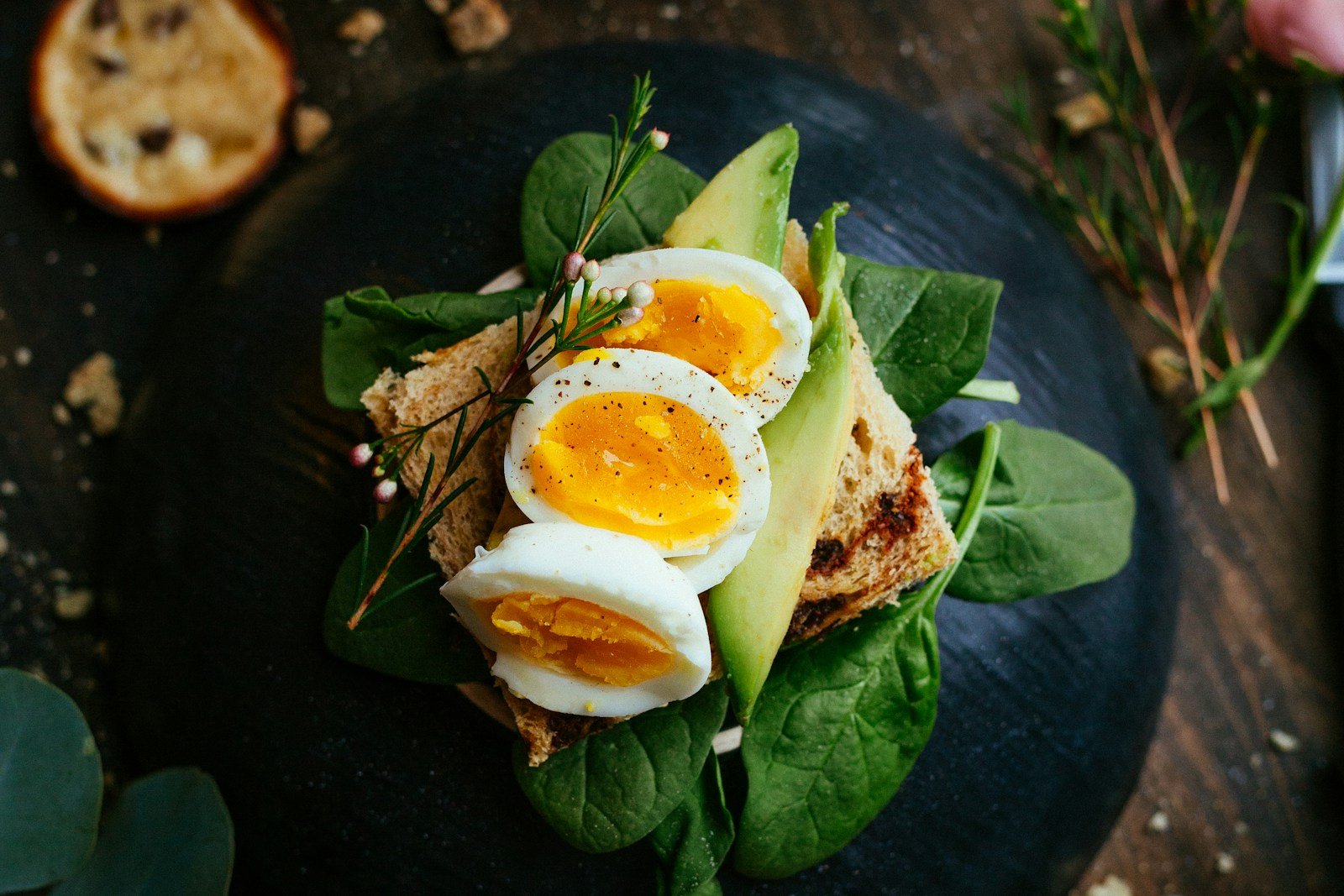 Egg and avocado protein breakfast